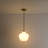 Layla 1 - Light Dome Glass Kitchen Island Pendant Light