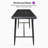 Corrigan Studio® Counter Height Table Patio Rectangular Table Dining Coffee Kitchen Breakfast Bistro Outdoor Pub Bar Table For Garden Balcony-454609008