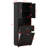 Laundry Cabinet With Tilt Out Laundry Hamper And Drawer, Wood Tall Bathroom Storage Cabinet With Doors And Adjustable Shelves, Freestanding-1195476630