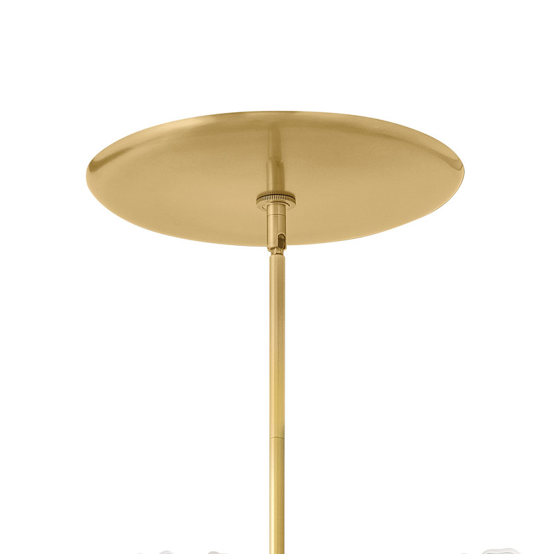 Fantine 6 - Light Chandelier, White