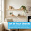 Wood Floating Shelf