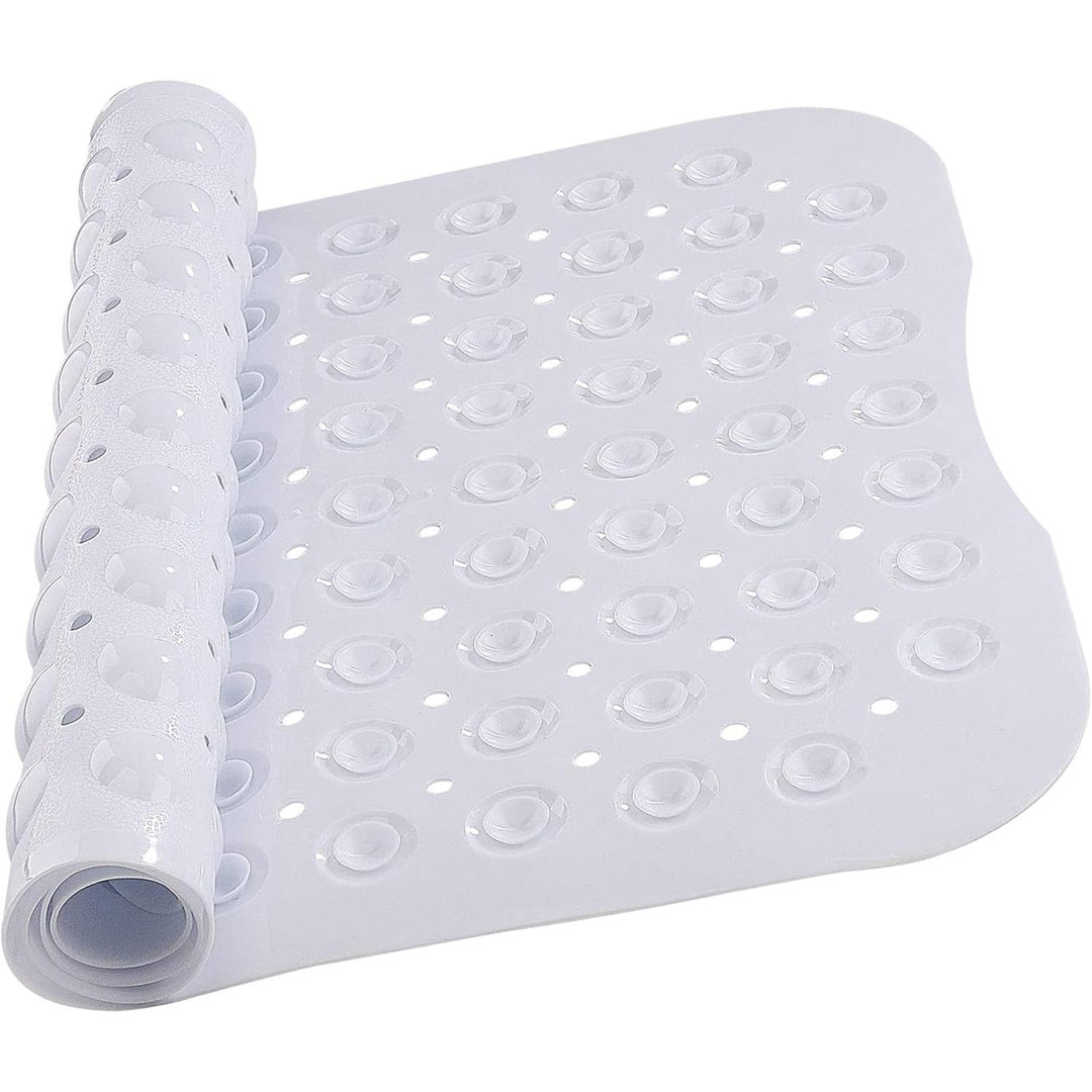 Aspire Homeware Non-Slip Polypropylene Shower Mat with Extra-Thick Suction Cups