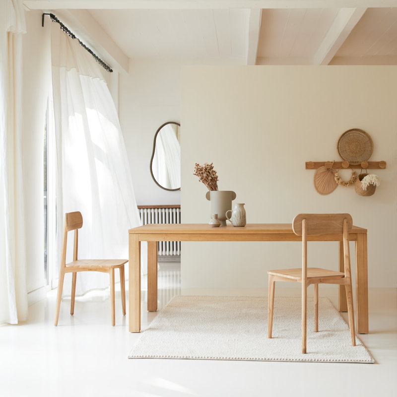Teak Solid Wood Dining Table