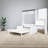 Space-saving Queen Murphy Bed, Solid Wood & Mdf, Modern Multifunctional Design For Home