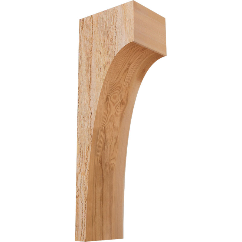Huntington Corbel, H 24 po x l 6 po x P 8 po, Sciage brut, Cèdre rouge