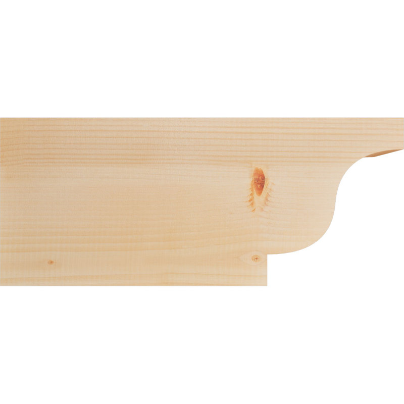 Queue de chevron lisse Newport, Sapin de Douglas, H 10 po x l 24 po x P 3,5 po