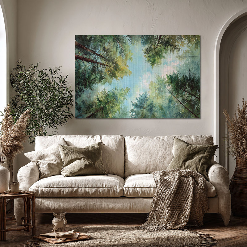 Art mural sur toile grande taille Silent Snow - Décoration de salon, de chambre à coucher ou de bureau, L 36 po x H 24 po