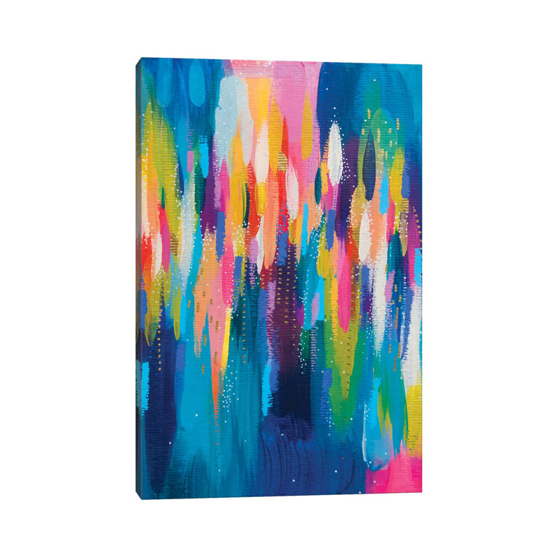 No. 33 par ETTAVEE - Reproduction d'art sur toile tendue, H 26 po x l 18 po x 1,5 po