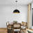 17.7 in. 1-Light Large Dome Industrial Dining Pendant Light-1044094807