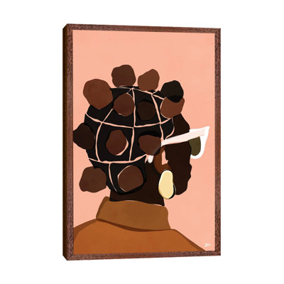 Ebony 1 Piece Wall Art on Canvas