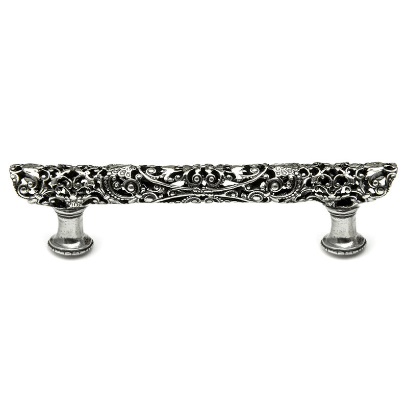 Poignée Juliane Grace, Argent argent, 4"