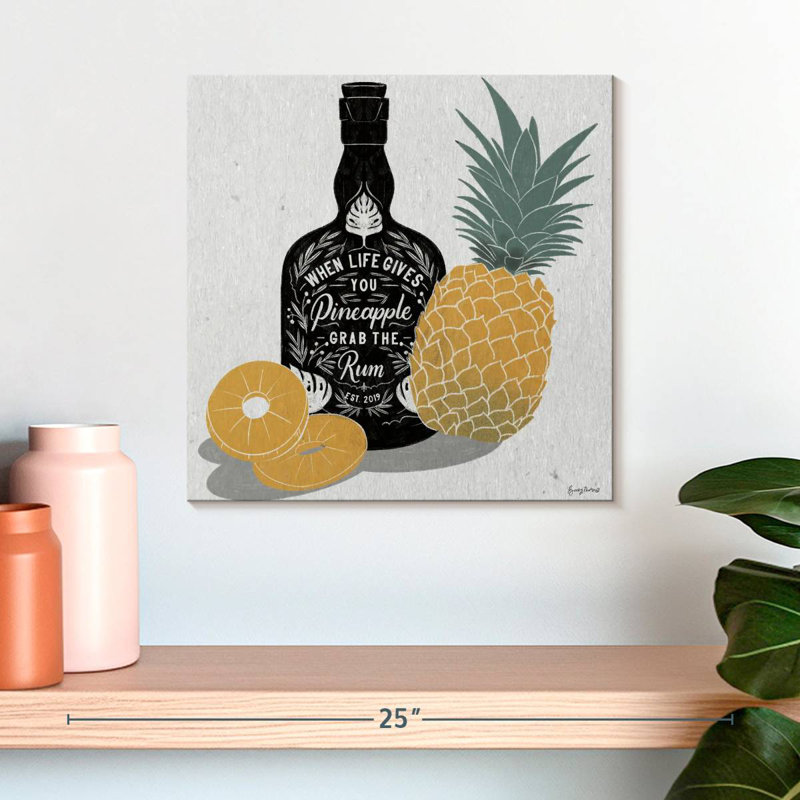 Rhum Tergel, H 16 po x l 16 po