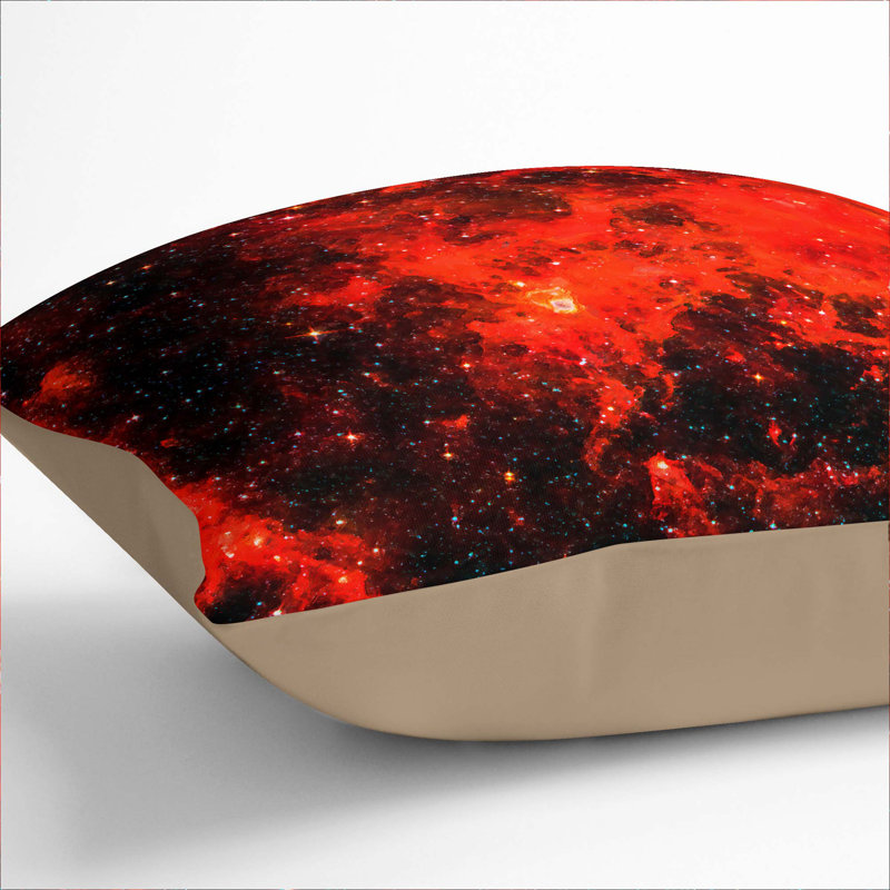 Square Throw Cushion, Stone, 55cm H x 55cm W x 20cm D
