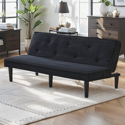 66" Corduroy Convertible Futons Sofas,Sleeper Sofas
