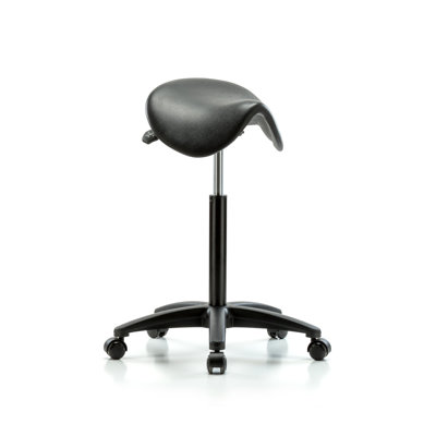 Adjustable Height Industrial Stool with Removable Casters/Wheels