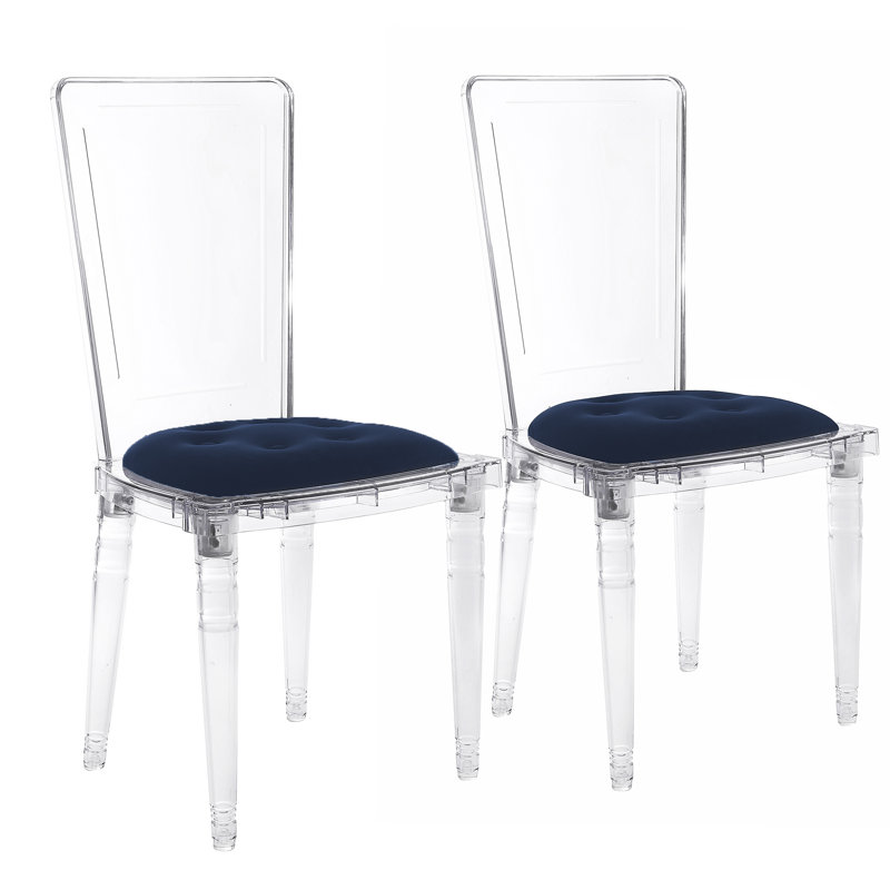 Chaise d'appoint Vachakan, bleu