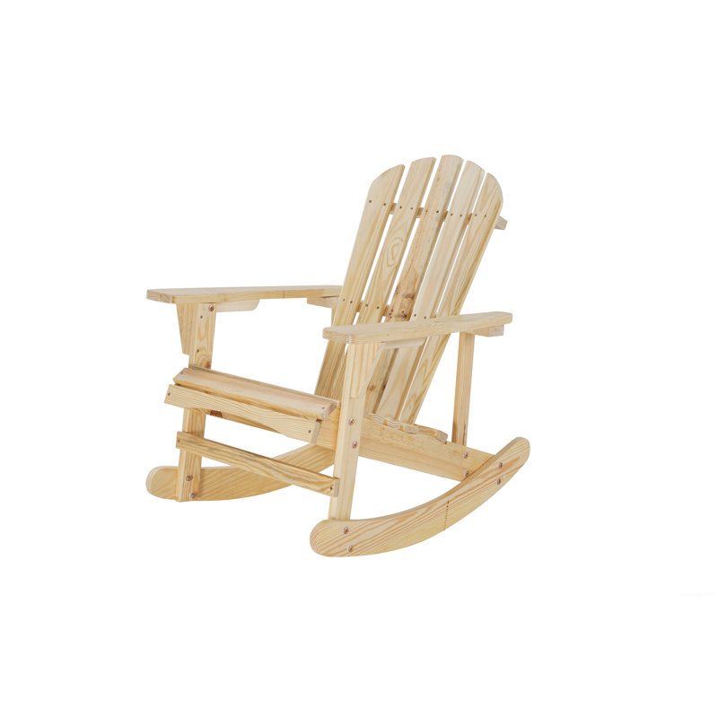 Mobilier d'extérieur Adirondack, Naturel