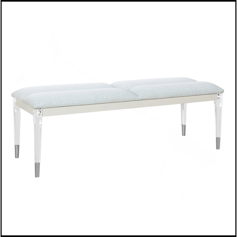 Banc de chambre doré