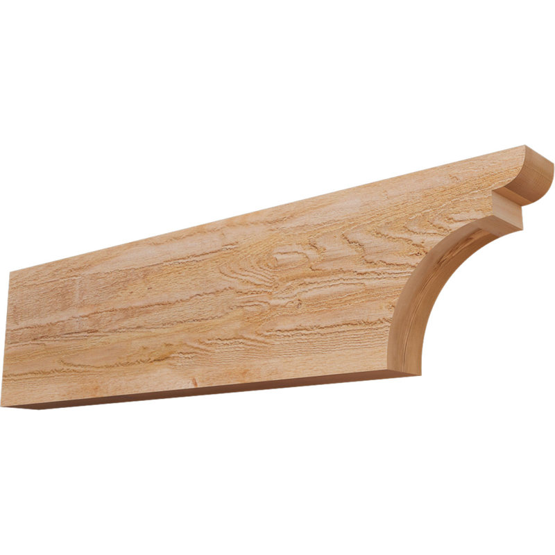 Yorktown, Cèdre rouge, 12"H x 4"W x 48"L