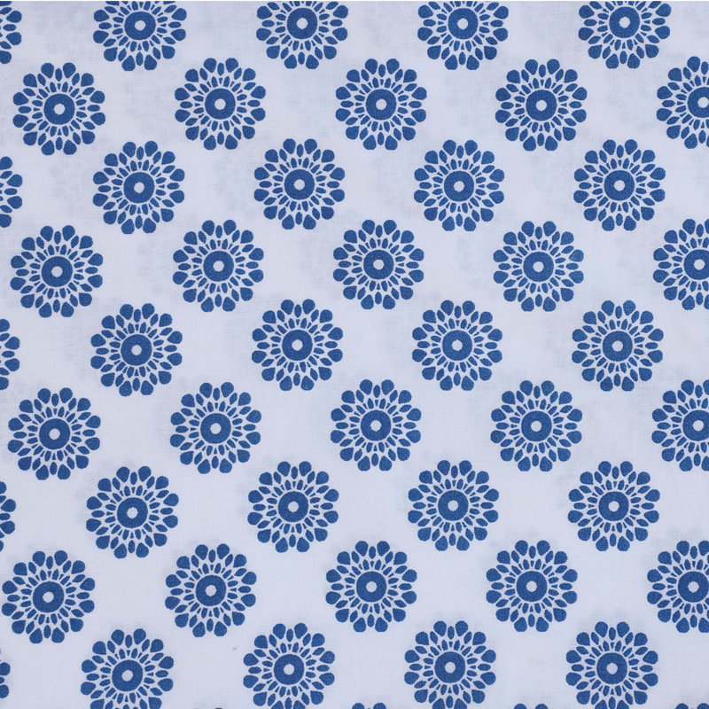 Ensemble de draps 100% coton pour lit simple TG, Ensemble de draps pour lit simple TG avec 1 taie d, Turquoise Mandalas