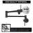 Topcraft Pot Filler Wall Mount Folding Kitchen Faucet-114818407