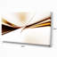 « dynamic golden ondulations », impression sur toile tendue-18438258