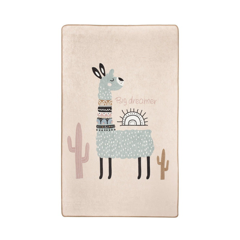 Tapis élégant, 4,6 x 6,2 pieds, 100% polyester, hauteur des poils de 0,4 po | Antibactérien, antidérapant, dessous lavable à la machine | Parfait pour le salon, la chambre à coucher et les espaces repas, durable et facile à entretenir