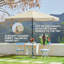Parasol de patio drapé-1053740360