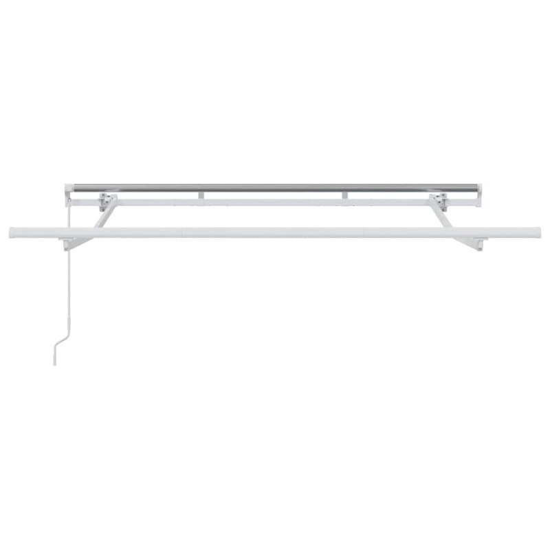 Awning Frame Metal, 250cm W x 200cm D, Silver