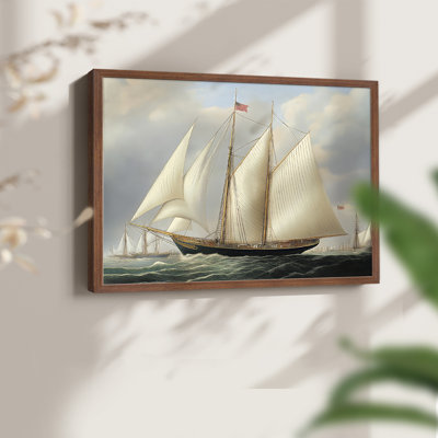 Série nautique-Cxxiii - reproduction encadrée - réarmable