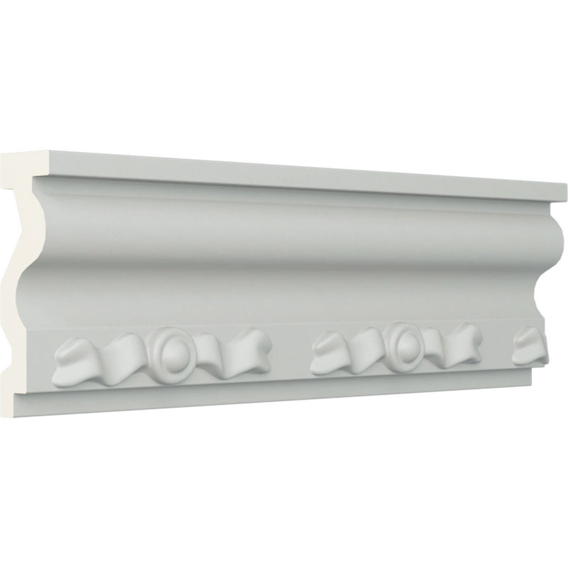 3 3/8"H x 1"P x 94 1/2"L Finley Chair Rail (2-Pack)