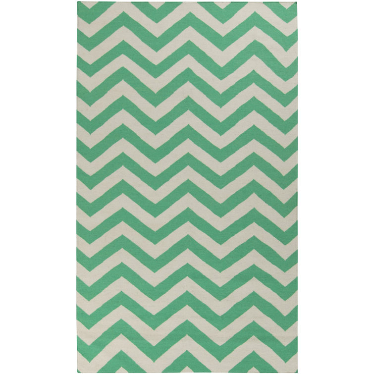 Asencio Wool Chevron Indoor Rug