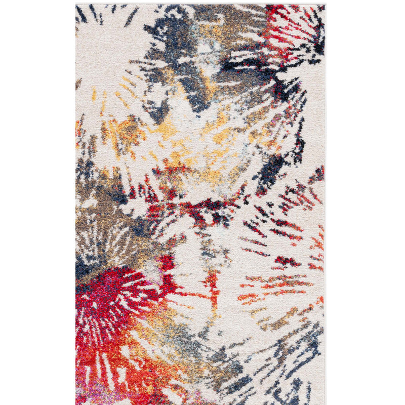 Tapis abstrait Dominck Performance, Rectangle 9 pi x 12 pi
