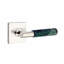 Select Round Door Lever with Square Rosette-1470629569-1470629568