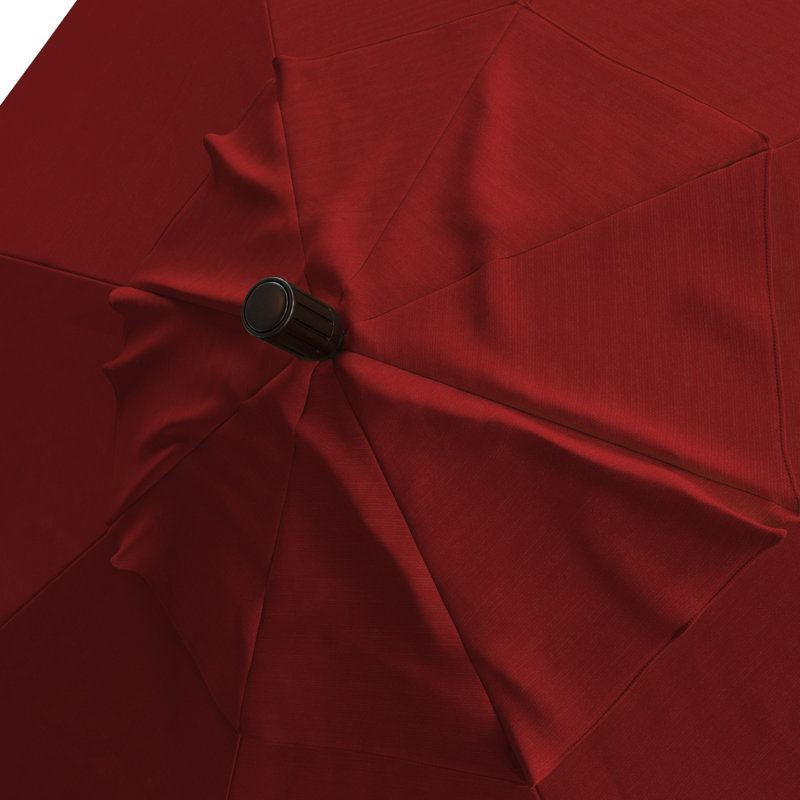 Parasol de marché 7 pi 6 po Benildas, Rouge - Pacifica