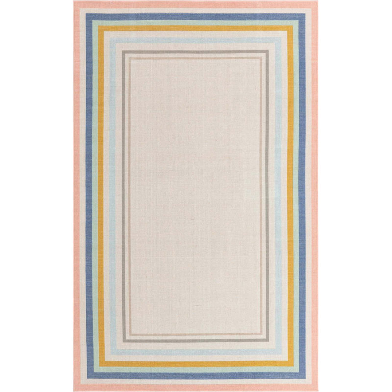 Tapis ivoire Arealious, Rectangle 5 pi 3 po x 8 pi