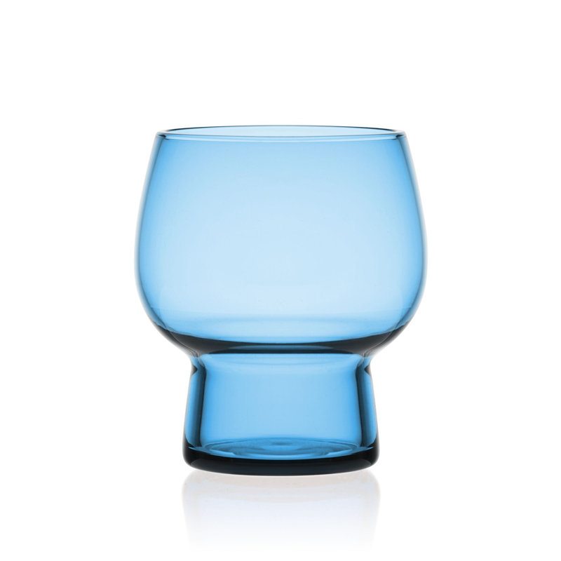 Phoebe 14 oz. Double Old Fashions Glasses, Blue