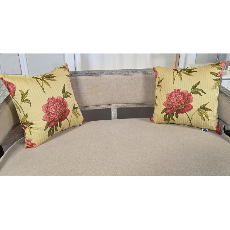 Ashton Peony 2-Set Decorative Pillows