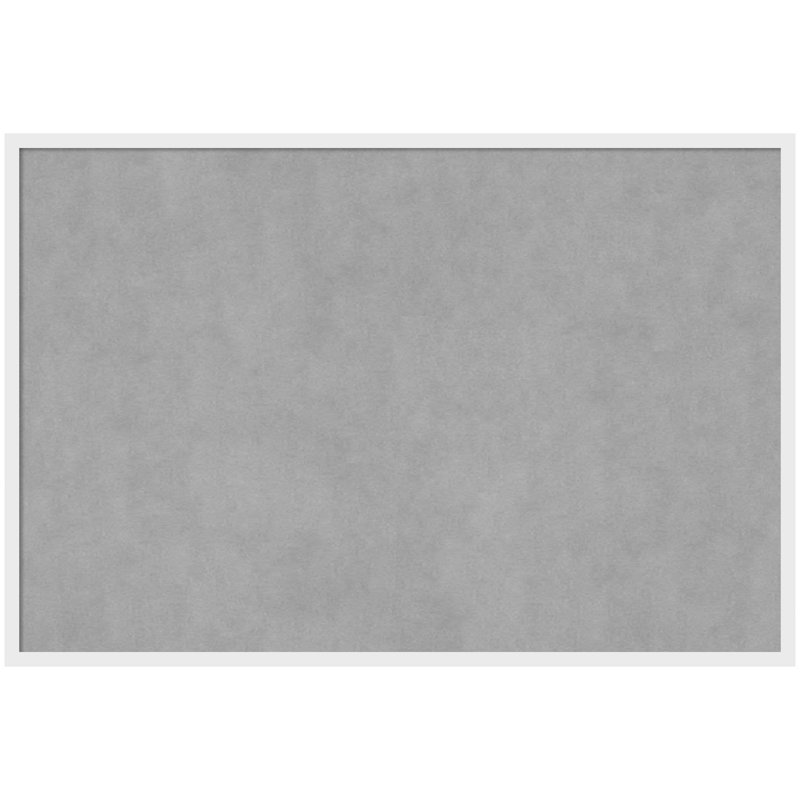 Tableau magnétique encadré blanc incliné - Tableau magnétique, tableau d'organisation, H 25 po x l 37 po