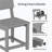 Hikhdpe Patio Dining Chair Poly Chairs All-weather  (set Of 2)-1292952371