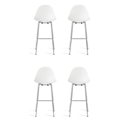 Counter Stool with Metal Frame