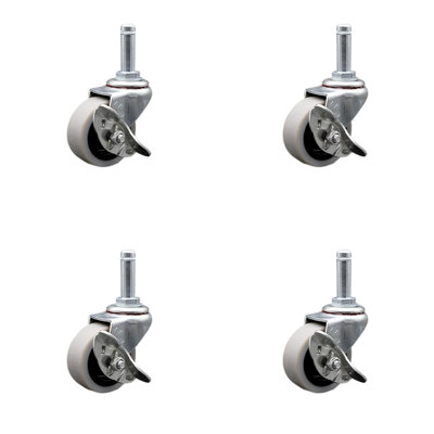 Thermoplastic and Rubber Caster