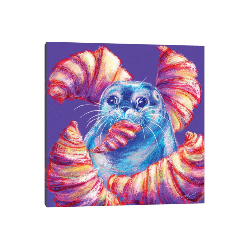 Carb Carb - impression d'art mural sur toile tendue, 12 po x 12 po, Toile tendue avec châssis, Sans cadre