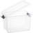  Clear Storage Box with Lid, 8.7 Quart Plastic Container Bins for Organizing, Stackable Crates, BPA Free, Non Toxic, Odor Free, Organizers for Home, Office, School, and Dorm, 12 Pack-370040284