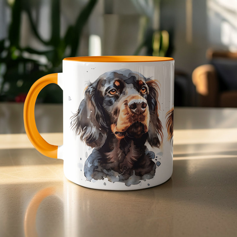 Mug, 4, Orange
