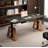 Rectangular Electric Adjustable Standing Desk-922777300