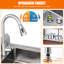 ZACOO 50.8 mm W Single Bowl Stainless Steel Freestanding Kitchen Sink
