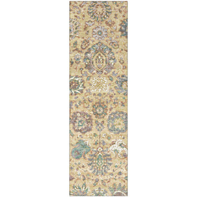Premium Machine Washable Ariel Global Rug