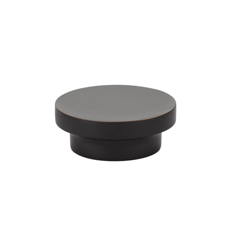 Urban Modern Oversized Mushroom Cabinet Knob, Oil Rubbed Bronze