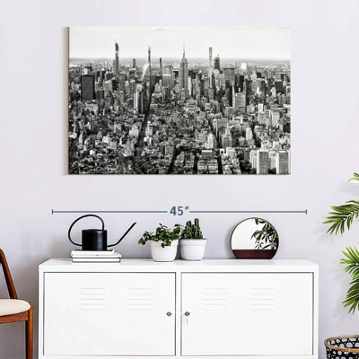 Skyline de Sirci à New York BW
